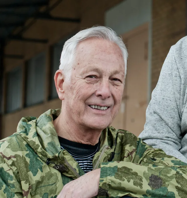 A veteran at home receiving in-home care and support
