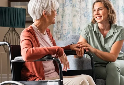 Warm companionship care at home